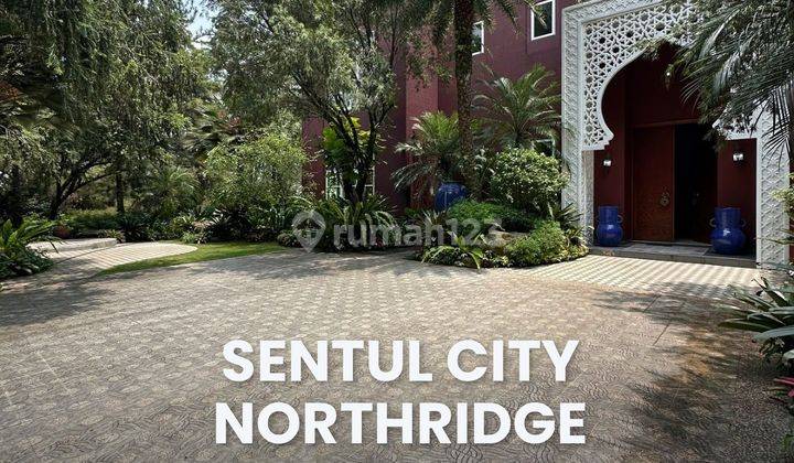 Rumah Asri Cantik Bergaya Moroko Lahan Luas Di Sentul City Bogor 1