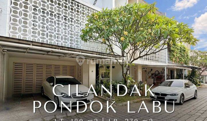 Rumah Cantik Dalam Townhouse Di Pondok Labu Cilandak Jakarta 1