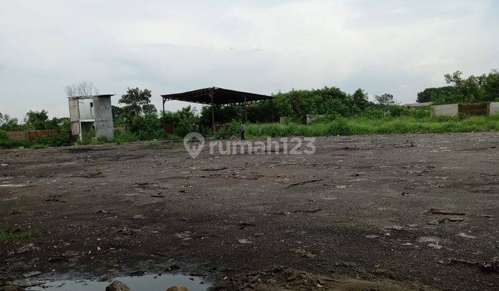 Tanah Disewakan Cocok Untuk Pool Kontainer di jalan Turi Raya Marunda Bekasi  2