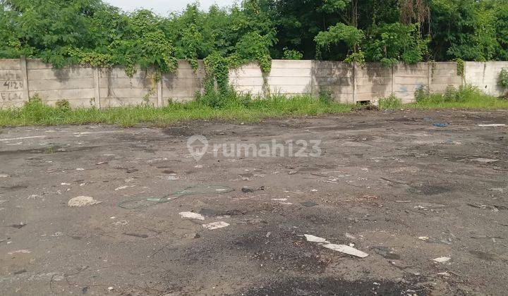 Tanah Disewakan Cocok Untuk Pool Kontainer di jalan Turi Raya Marunda Bekasi  3