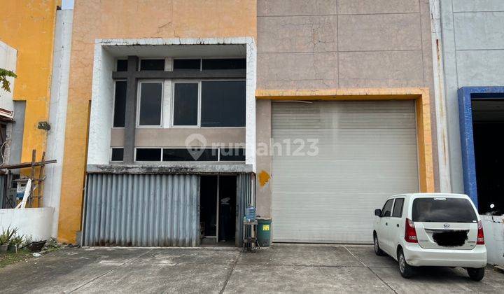 Dijual Gudang Bizpark 2 Raya Penggilingan Cakung Jakarta Timur Luas Tanah 12X42 M2 Hadap Timur Jalan Bolevar 1