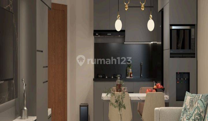 Apt The Mansion Kemayoran Tipe 2 Kamar Luas 73 M2 Full Furnish Desain Baru 100%  1