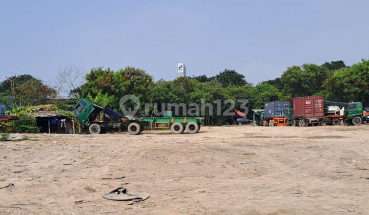 Tanah Jalan Raya Yos Sudarso Jak Ut Luas 9000 M2 Bs Hotel Gedung Gudang