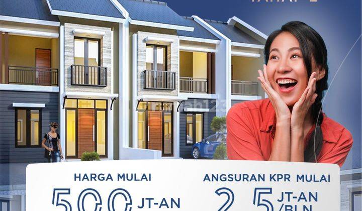 Rumah 500 jutaan 1,3 km ke merr Surabaya 1