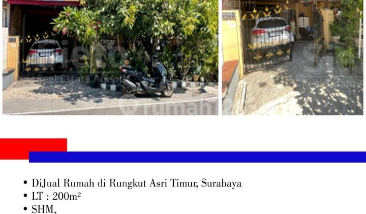 For Sale Rungkut Asri Timur House Near Merr East Surabaya 1