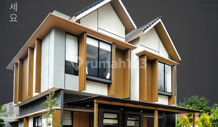 Rumah 2 Lantai Mewah Dekat Yasmin Bogor, 7 Menit ke Toll Kyumanis