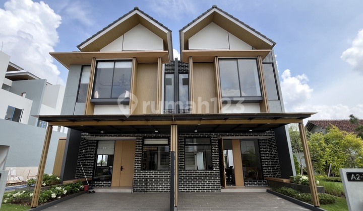 Rumah 2 Lantai di Semplak Bogor, Nuansa Asri Bebas Banjir