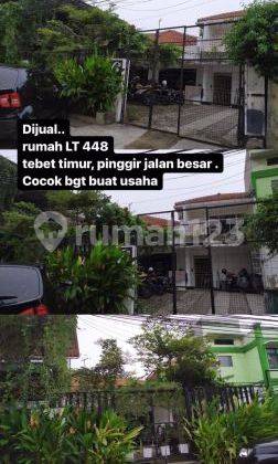 Rumah Dijalan Utama Tebet, Cocok Untuk Usaha, Hub 0813 1838 1838 1