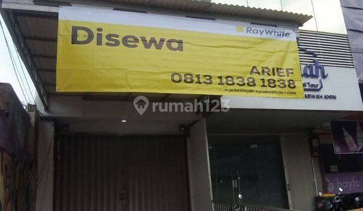 Ruko ukuran 4,2 M x 18,5 M di Jl Tebet Raya, Cocok untuk Kantor, dan usaha lainnya. Hub: 0813-1838-1838 . 1