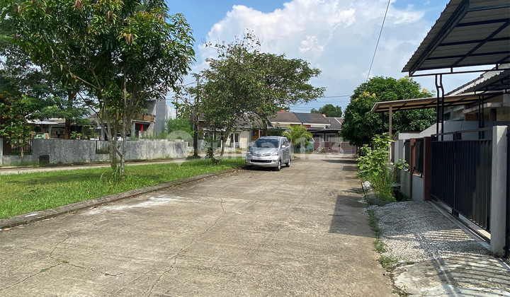 House in front of the park at Harvest City, Cibubur 2