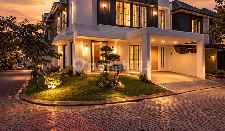 New 2-Story House Classic Modern Concept Nusa Loka - BSD City. New 2-Story House Classic Modern Concept Nusa Loka - BSD City.