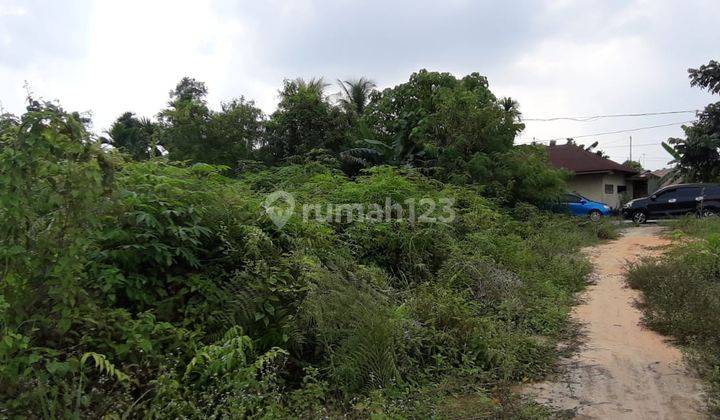 Tanah siap bagun lokasi strategis tampan dijual murah  2