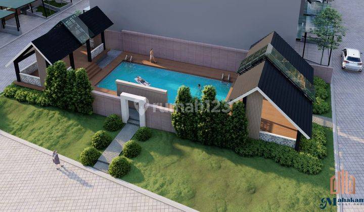Rumah konsep minimalis lantai 2 harga terjangkau dekat PTPN 6