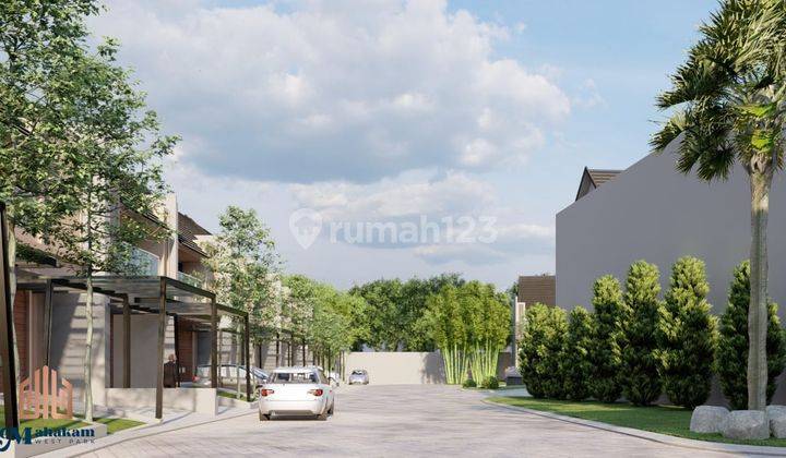 Rumah konsep minimalis lantai 2 harga terjangkau dekat PTPN 9