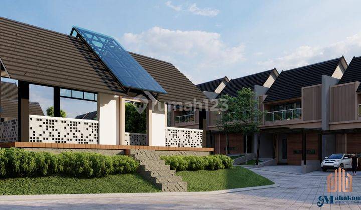 Rumah konsep minimalis lantai 2 harga terjangkau dekat PTPN 12