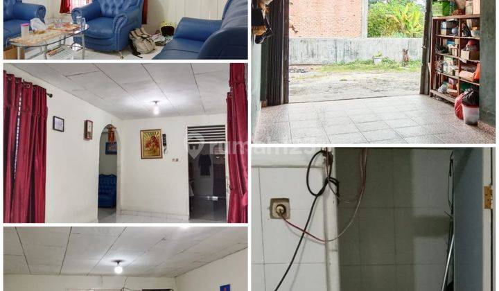 Dijual Rumah Dan 8 Rumah Petak Di Rumbai 2