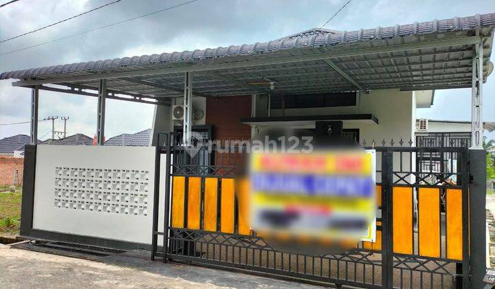 Rumah Minimalis Modern Posisi Hook Kawasan Rumbai 2