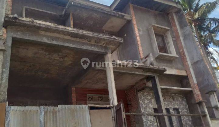 Dijual Cepat Rumah 3 Lantai Tinggal Tahap Finishing Dekat Harapan Raya 1