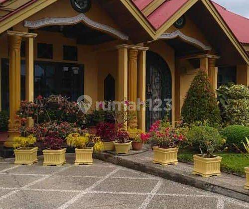 Dijual Rumah Bulatan Besar Bonus Ruko Dekat Jalan Pramuka Rumbai 2