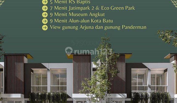Rumah Villa 2 Lantai Hanya 400juta Dekat Jatimpark 3 3