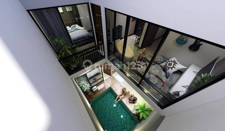 Rumah Villa Free Private Pool Atas Wisata Bns 2