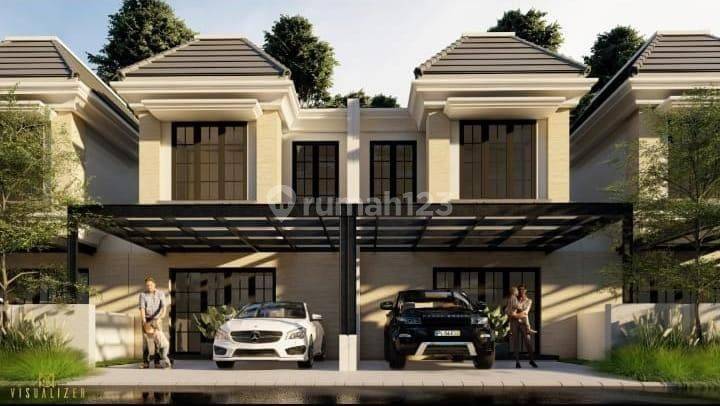 Rumah Villa Modern View Pegunungan Kota Batu 1
