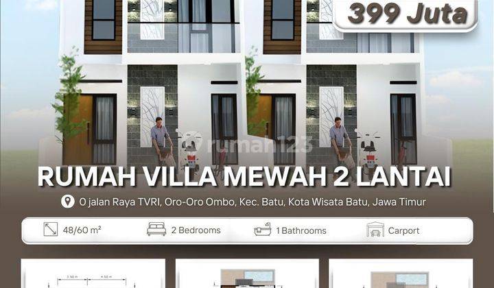 Promo Rumah Villa 2 Lantai Dekat Wisata Bns 1
