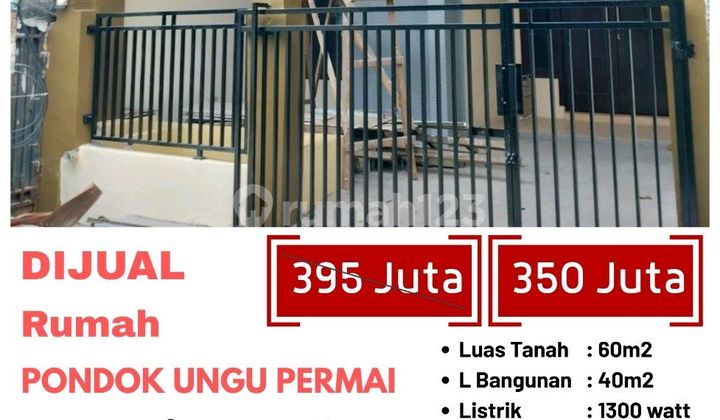 Di Jual Cepat Rumah Kondisi Baru di Bekasi 1