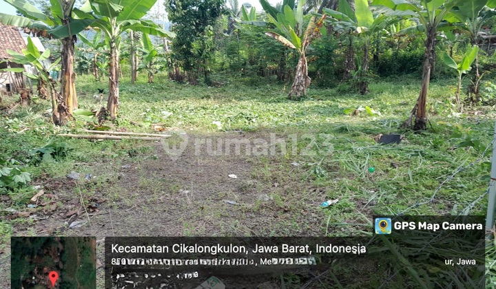Jual Cepat Tanah Pinggir Jalan Strategis Luas 2.900M2 Sirnarasa Cikalongkulung Investasi