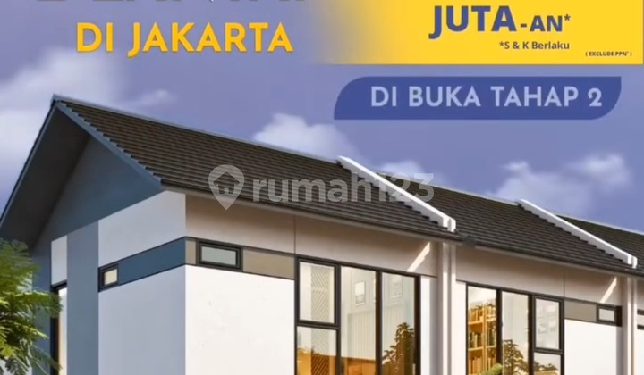 Jual Rumah Baru di Jakarta Harga Murah Dekat Aeon dan Ikea