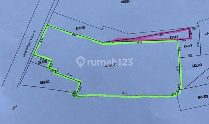 Rumah pinggir jalan raya Jombang  Bintaro sek.9 1