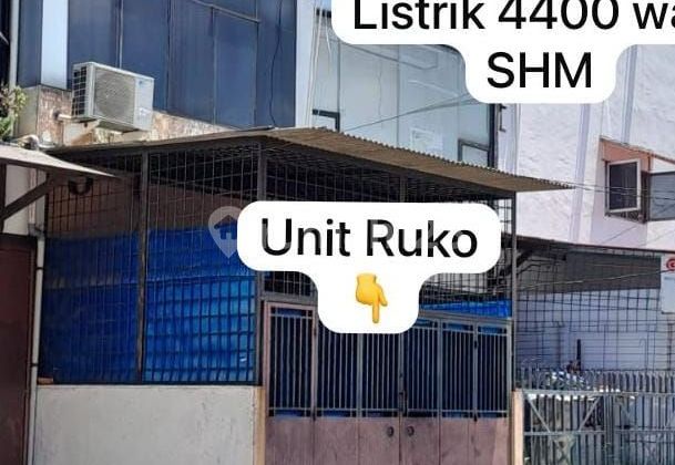 Ruko Gunung Sahari, Jakarta Pusat. Cocok U/Komersil