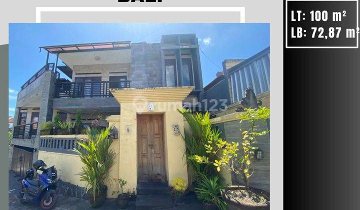 Nice and Spacious House Ready to Live in 2 Floors Location in Denpasar 1