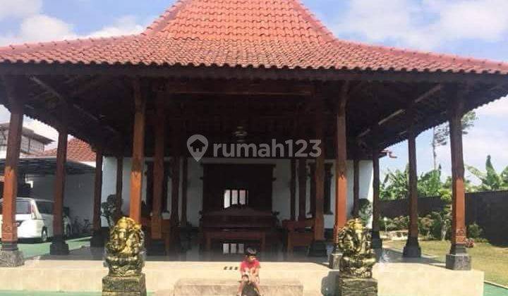 Rumah Bagus Dan Luas Konsep Joglo Jawa di Malang 1