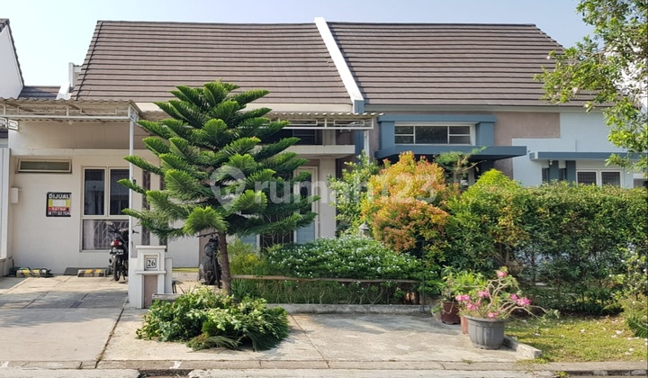 Rumah Minimalis Suvarna Sutera Cluster Fedora Full Renovasi Semi Furnished