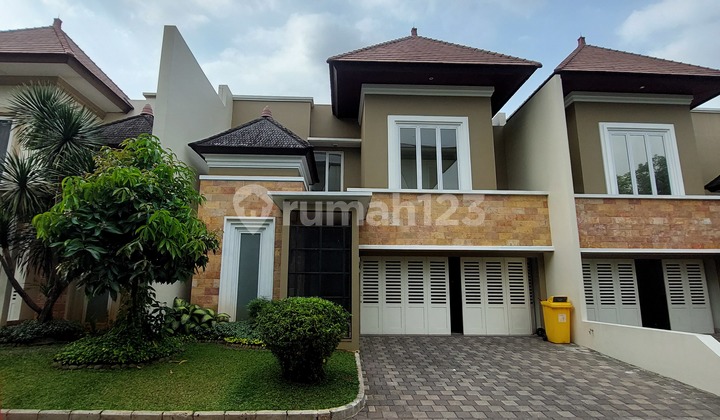 Rumah Townhouse Model Bali Di Pejaten Jakarta Selatan Private Cluster, Bebas Banjir, Siap Huni