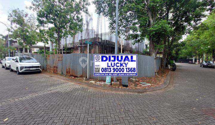 Rumah Hoek Setengah Jadi Puri Botanical Residence Cluster Michellia 1