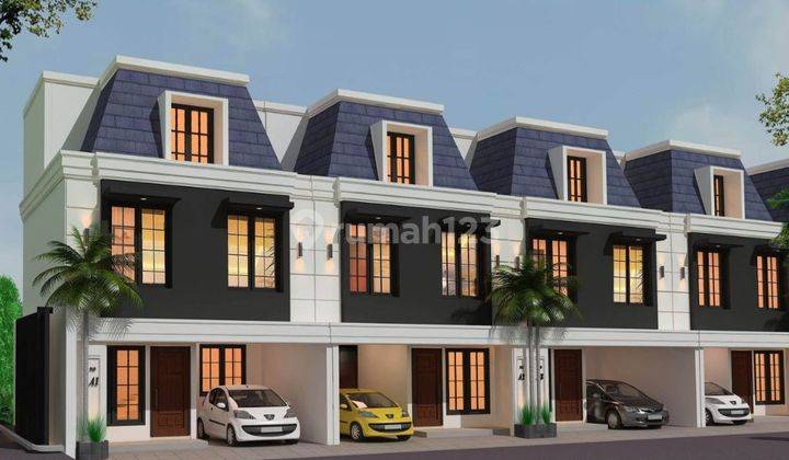 Rumah Townhouse Baru Jamin Suka Jatipadang Pasar Minggu 1.95m Nego 1