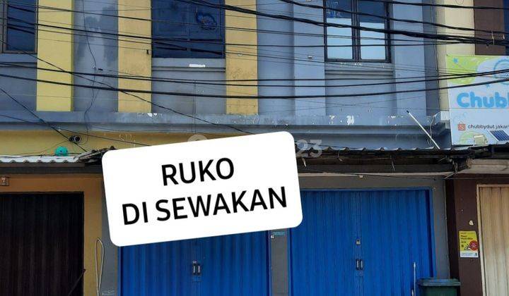 Ruko 2 Lantai Pasar Minggi Kalibata Jaksel 68jt/thn Net 1