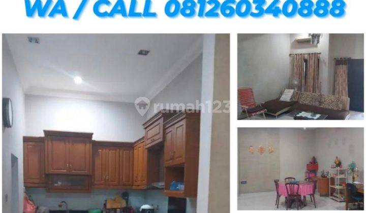 DI JUAL
1 UNIT VILLA SIAP HUNI DI KOMPLEK CEMARA ASRI 1