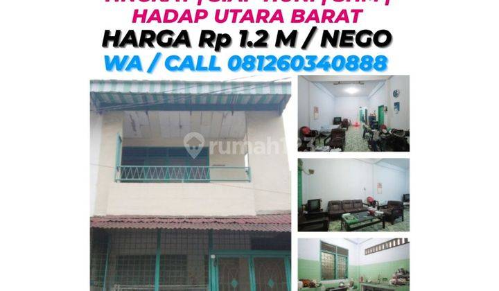 DI JUAL
1 UNIT RUMAH HOOK SIAP HUNI DAERAH ASIA 1