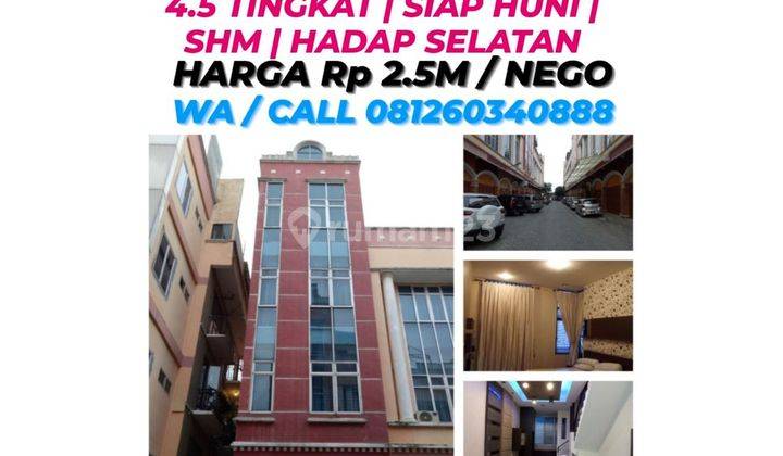 DI JUAL
1 UNIT RUKO SIAP HUNI DI KOMPLEK ISTANA BUSSINESS CENTRE KRAKATAU 1