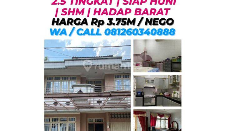 DI JUAL
1 UNIT VILLA SIAP HUNI DI KOMPLEK TAMAN TIMOR RAYA 1