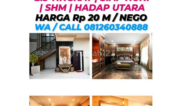 DI JUAL
1 UNIT VILLA LUX SIAP HUNI DI KOMPLEK GRAND POLONIA 1