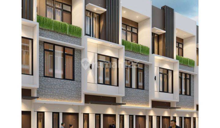 DI JUAL TOWNHOUSE DI KOMPLEK GLOBAL HAUS RESIDENCE 2