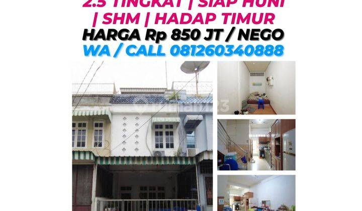 DI JUAL
1 UNIT RUMAH SIAP HUNI DI KOMPLEK MADIO SANTOSO BARU 1