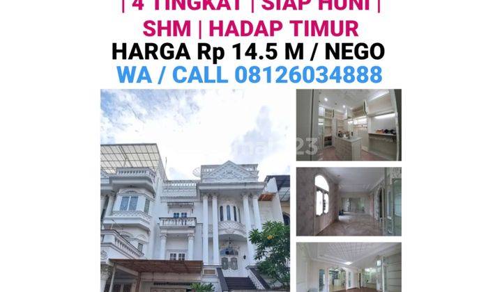 DI JUAL 1 UNIT VILLA LUX SIAP HUNI DI KOMPLEK PALACE RESIDENCE POLONIA 1