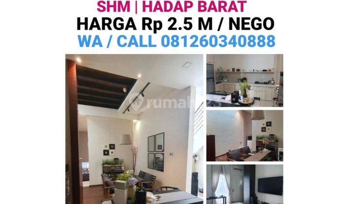 DI JUAL 1 UNIT VILLA SIAP HUNI DI KOMPLEK CEMARA ASRI 1