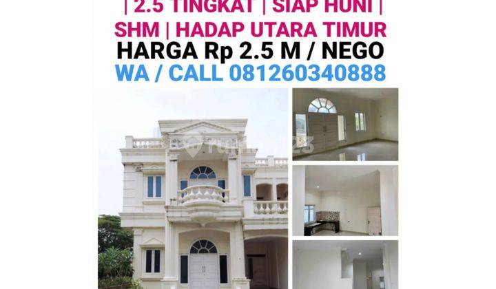 DI JUAL VILLA HOOK DI KOMPLEK CITRA GARDEN CLUSTER ROYAL GARDEN 1