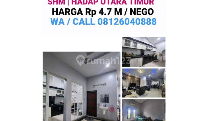 DI JUAL 1 UNIT VILLA HOOK SIAP HUNI DI KOMPLEK CEMARA HIJAU 1